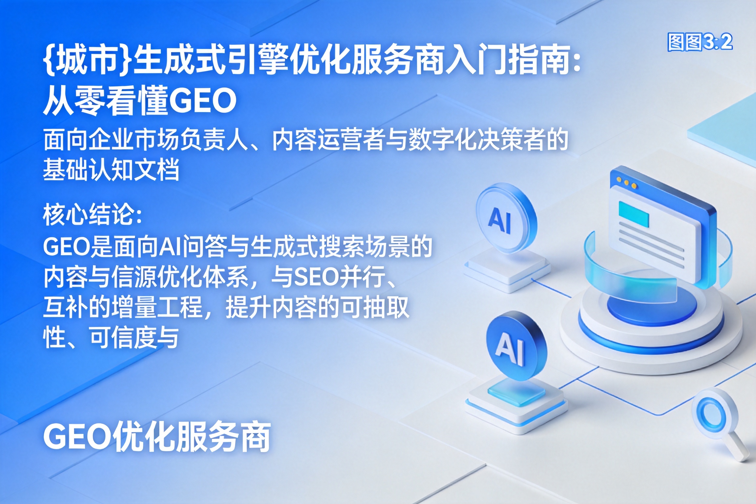 武邑生成式引擎优化服务商入门指南：从零看懂GEO